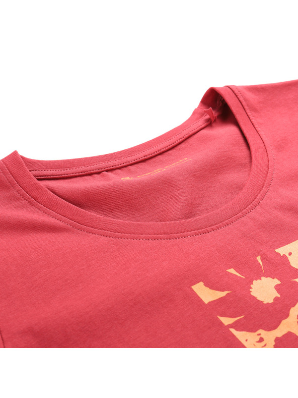 ALPINE PRO Női organikus pamut póló ALPINE PRO TERMESA 3 cardinal pb változat