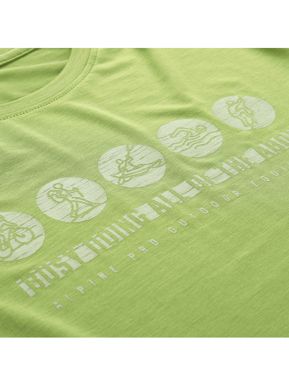 ALPINE PRO Női funkcionális antibakteriális póló ALPINE PRO LYORA peridot verzió pa