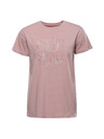 ALPINE PRO Női pamut póló ALPINE PRO DORGA pale mauve variáns pb