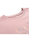ALPINE PRO Női pamut póló ALPINE PRO DORGA pale mauve variáns pb