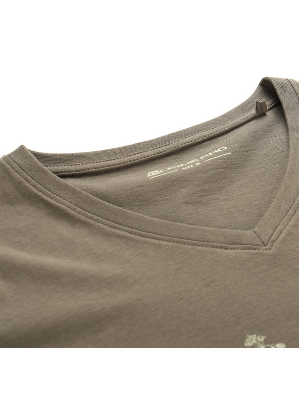 ALPINE PRO Női pamut póló ALPINE PRO DORENA stone gray variáns pa