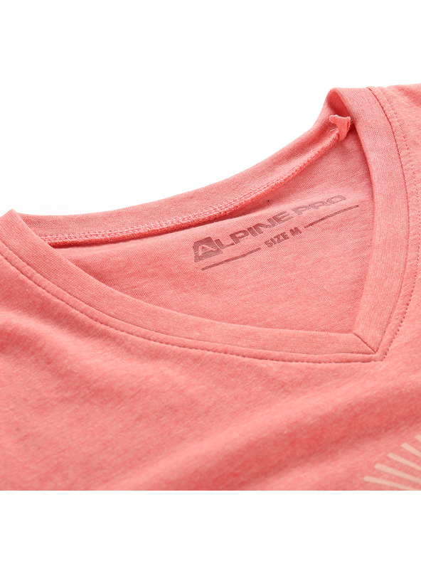 ALPINE PRO Női gyűrhetetlen póló ALPINE PRO NOGERA barack árnyalat varianta pb