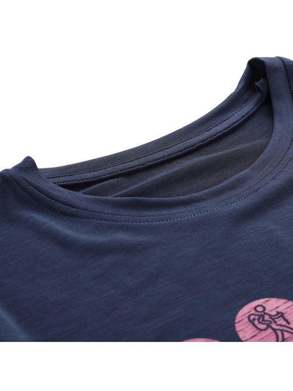 ALPINE PRO Női funkcionális antibakteriális póló ALPINE PRO LYORA moonlit ocean variáns pa