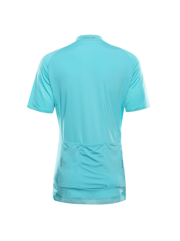 ALPINE PRO Női kerékpáros dres cool dry-vel ALPINE PRO SAGENA 2 curacao
