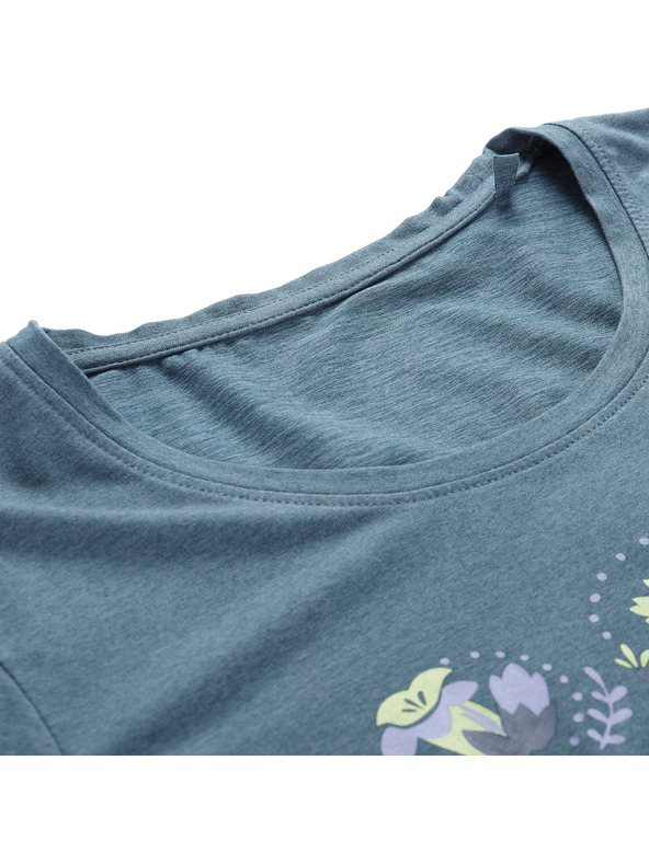 ALPINE PRO Női funkcionális póló ALPINE PRO SASSA dk.metal blue verzió pa