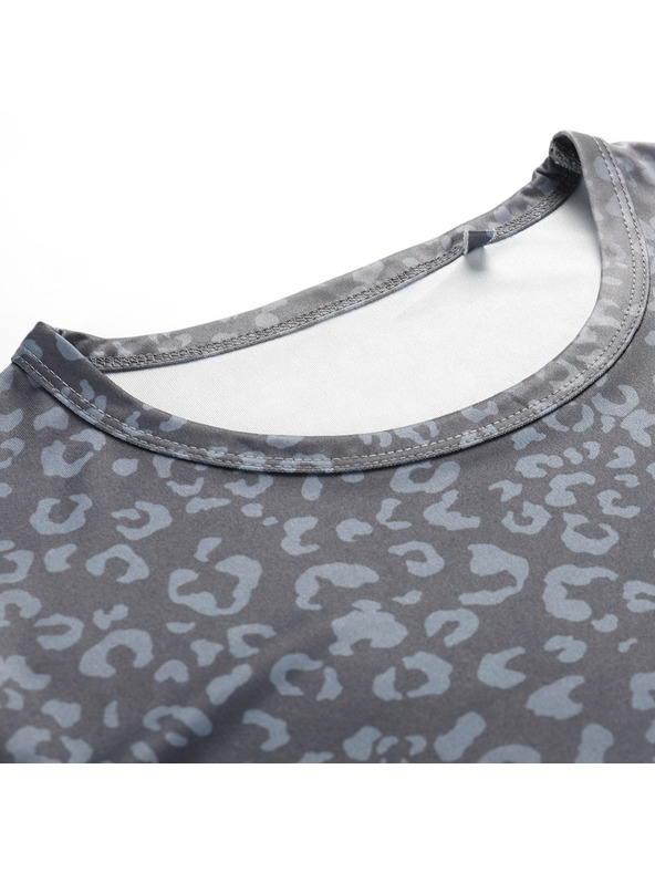 ALPINE PRO Női funkcionális cool dry póló ALPINE PRO QUATRA smoked pearl verzió pa