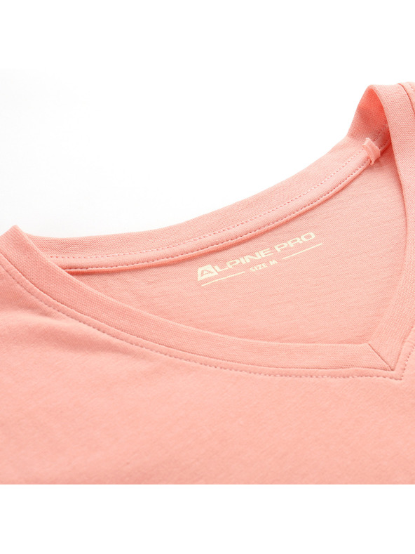 ALPINE PRO Női pamut póló ALPINE PRO DORENA apricot blush variáns pa
