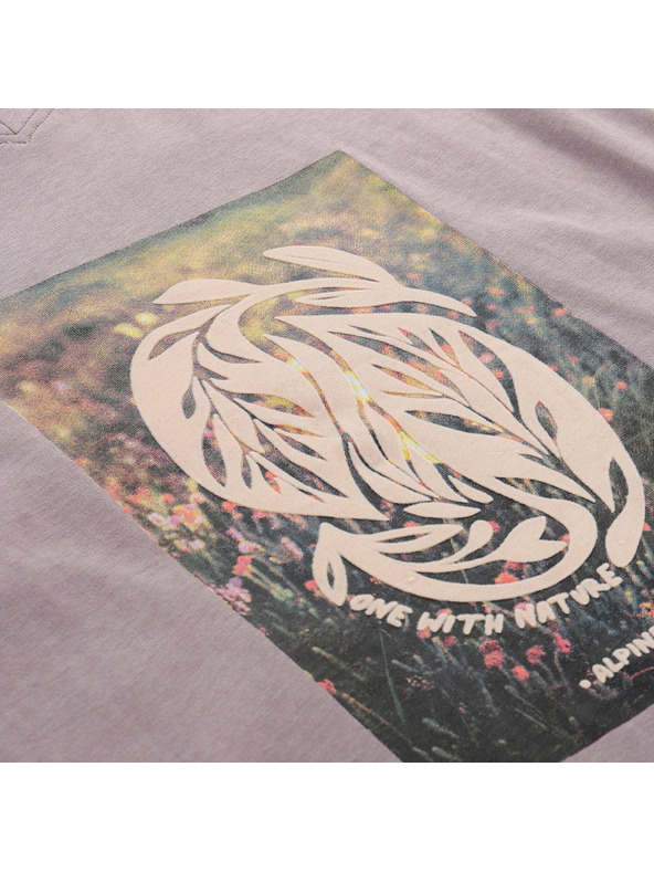 ALPINE PRO Női pamut póló ALPINE PRO DORENA quail variáns pc