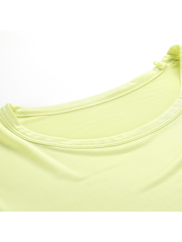 ALPINE PRO Női gyorsan száradó póló cool dry funkcióval ALPINE PRO BASIKA luminary green