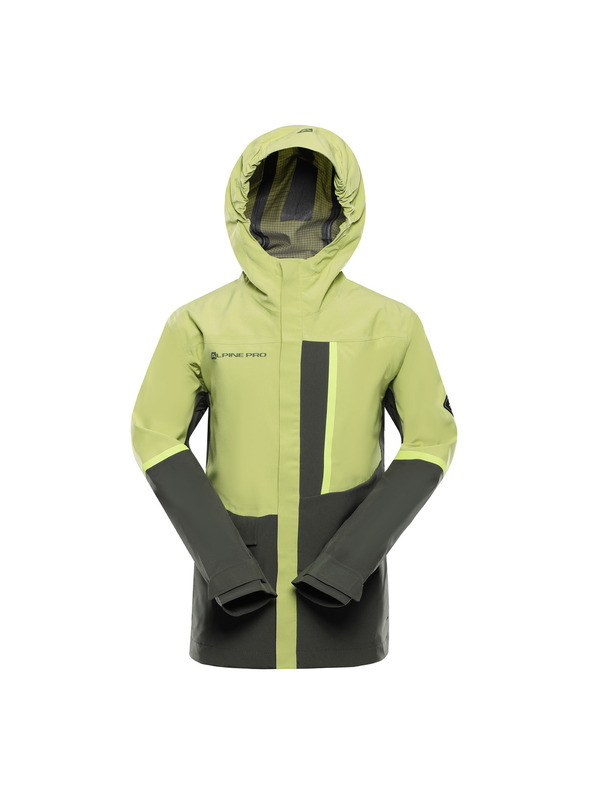 ALPINE PRO Gyerek dzseki PTX membránnal ALPINE PRO ZARRO 3 zöld oázis