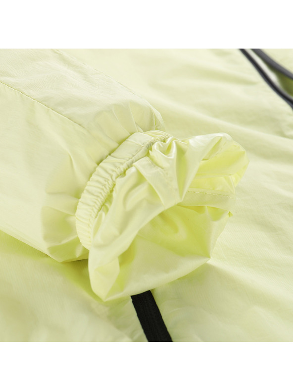 ALPINE PRO Gyermek ultrakönnyű dzseki membránnal ALPINE PRO SPINO fényző zöld