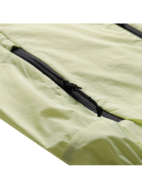 ALPINE PRO Gyermek ultrakönnyű dzseki membránnal ALPINE PRO SPINO fényző zöld