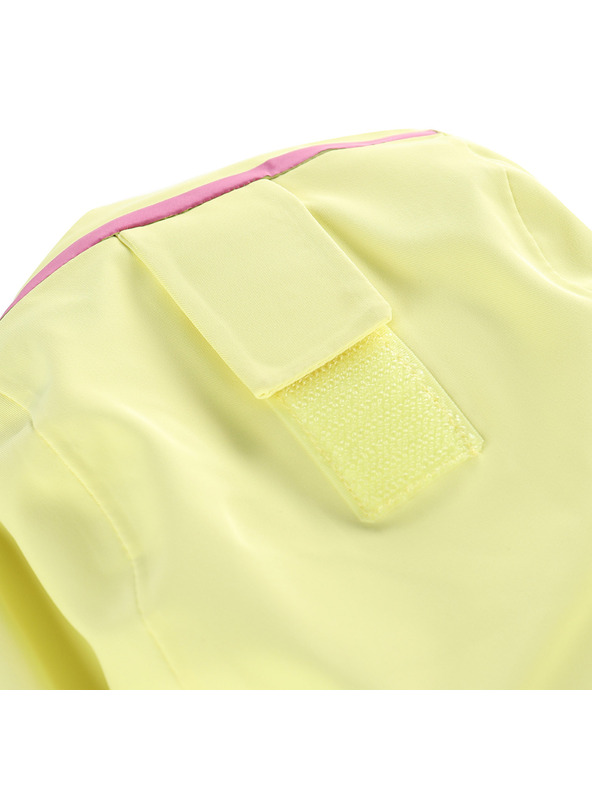 ALPINE PRO Gyerek síező dzseki PTX snow membránnal ALPINE PRO REASO 2 mustársárga