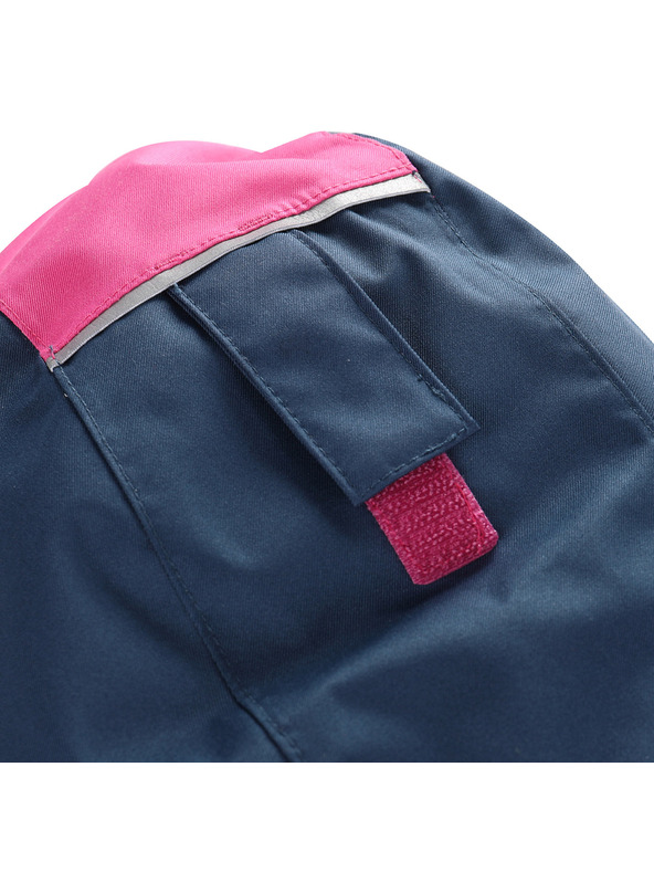 ALPINE PRO Gyerek síező dzseki PTX snow membránnal ALPINE PRO DEARO 2 fukszia fedora