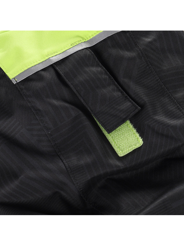 ALPINE PRO Gyerek síező dzseki PTX snow membránnal ALPINE PRO DEARO 2 fekete