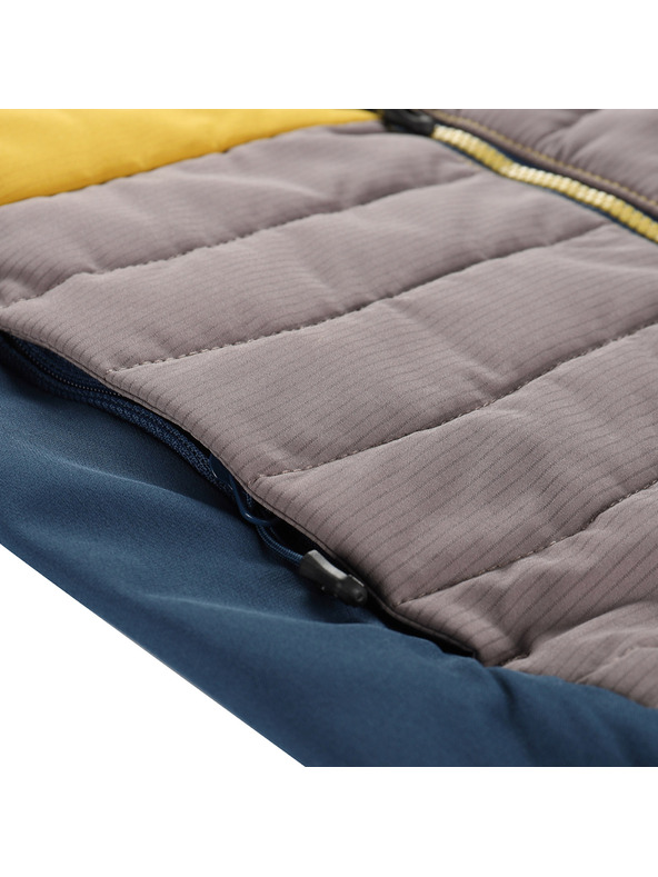 ALPINE PRO Gyerek dzseki merino béléssel ALPINE PRO GERLO blue wing teal