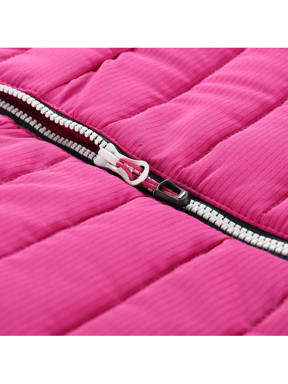 ALPINE PRO Gyerek dzseki merino béléssel ALPINE PRO GERLO fuchsia red