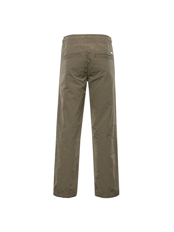 ALPINE PRO Gyerek szabadidős gumis derekú nadrág ALPINE PRO NOVERO stone gray