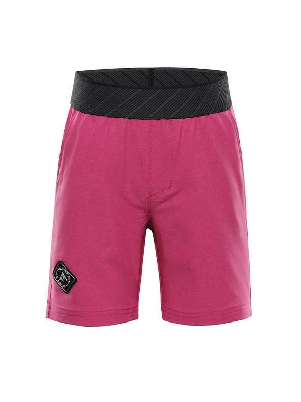 ALPINE PRO Gyerek gyorsan száradó cool dry rövidnadrág ALPINE PRO ZAMBO 3 fuchsia red