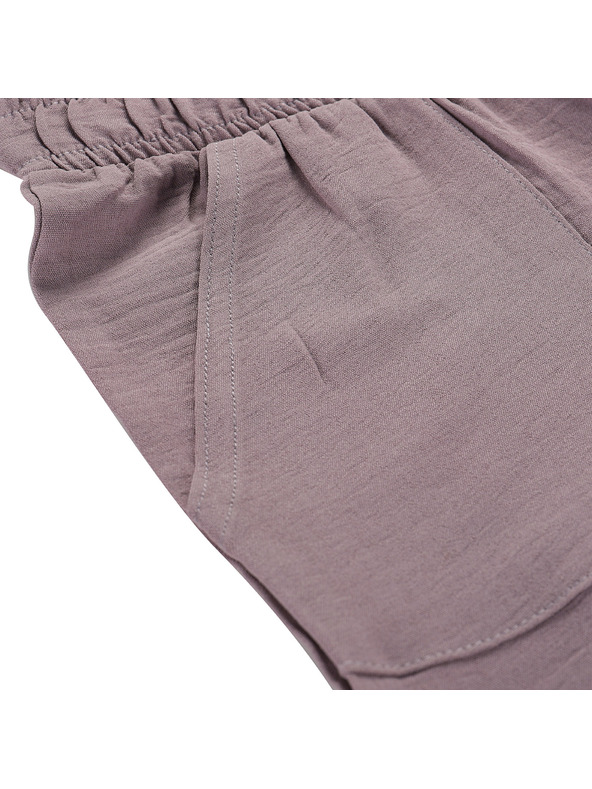 ALPINE PRO Gyermek szabadidő rövidnadrág ALPINE PRO MORFO quail