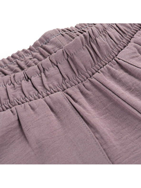 ALPINE PRO Gyermek szabadidő rövidnadrág ALPINE PRO MORFO quail