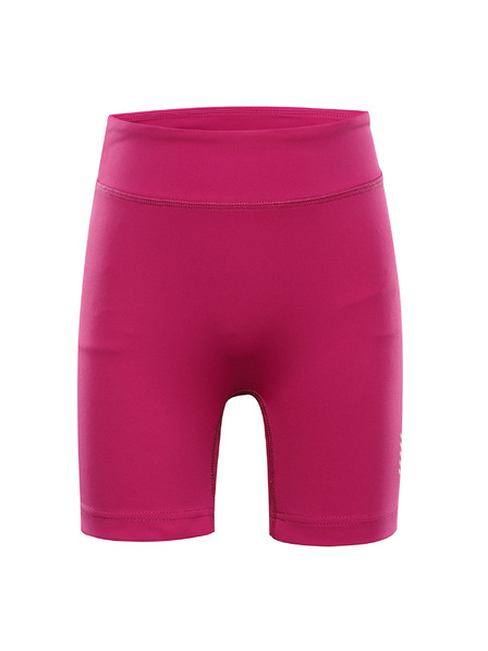 ALPINE PRO Gyerek gyorsan száradó leggings ALPINE PRO ELO fuchsia red