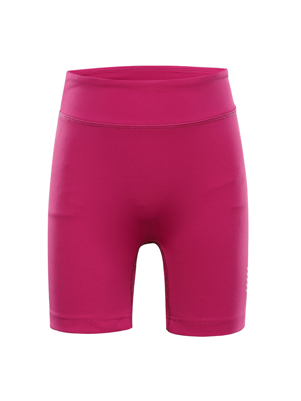 ALPINE PRO Gyerek gyorsan száradó leggings ALPINE PRO ELO fuchsia red