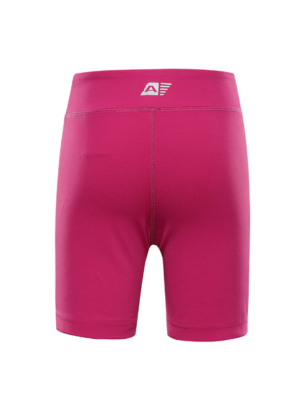 ALPINE PRO Gyerek gyorsan száradó leggings ALPINE PRO ELO fuchsia red