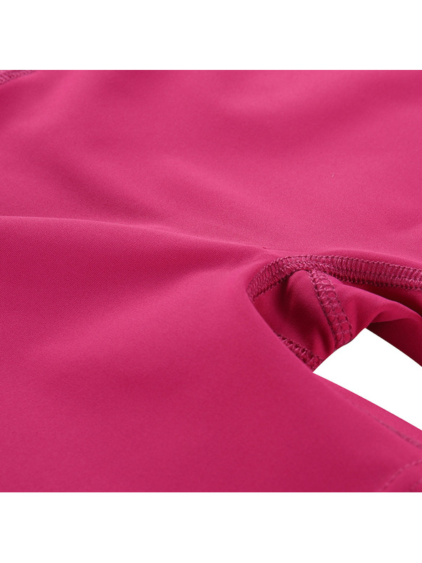 ALPINE PRO Gyerek gyorsan száradó leggings ALPINE PRO ELO fuchsia red
