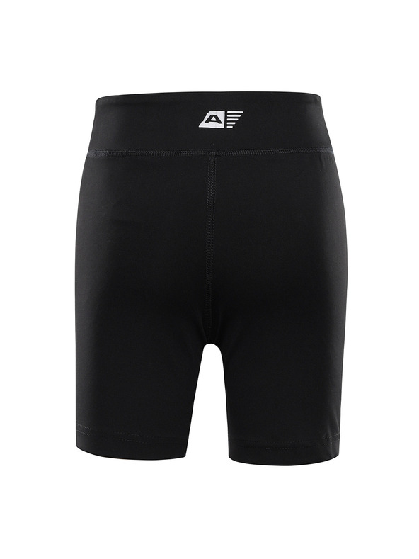 ALPINE PRO Gyerek gyorsan száradó leggings ALPINE PRO ELO black