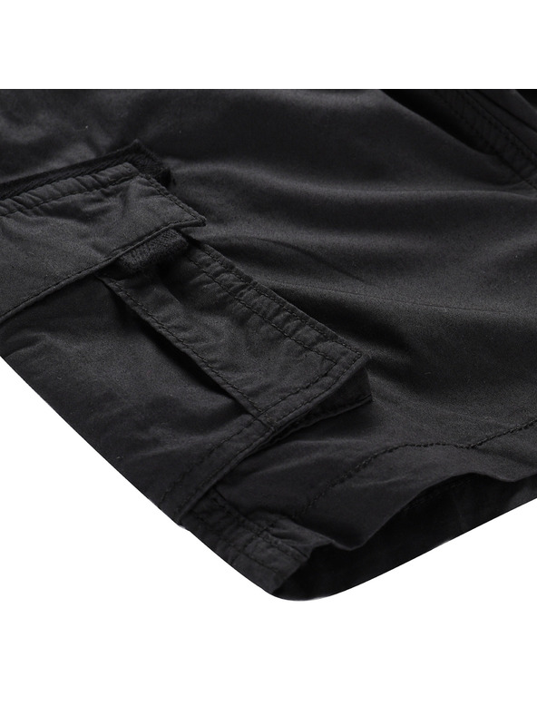 ALPINE PRO Gyerek pamut rövidnadrág ALPINE PRO URTO black