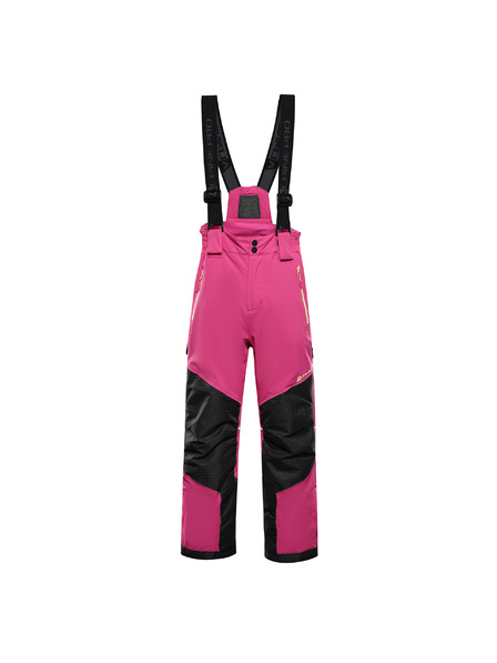 ALPINE PRO Gyerek sínadrág ptx snow membránnal ALPINE PRO WERADO 2 fuchsia fedora