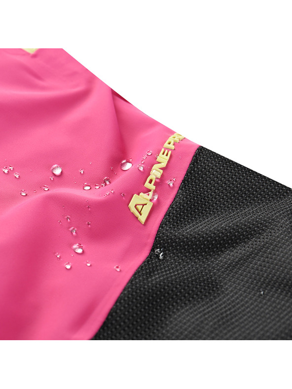ALPINE PRO Gyerek sínadrág ptx snow membránnal ALPINE PRO WERADO 2 fuchsia fedora