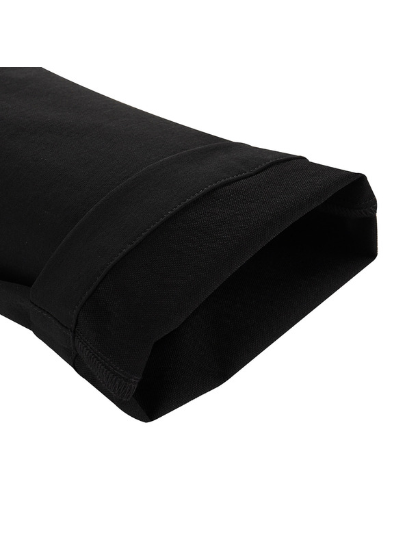 ALPINE PRO Gyermek softshell nadrág ALPINE PRO ATEMO fekete