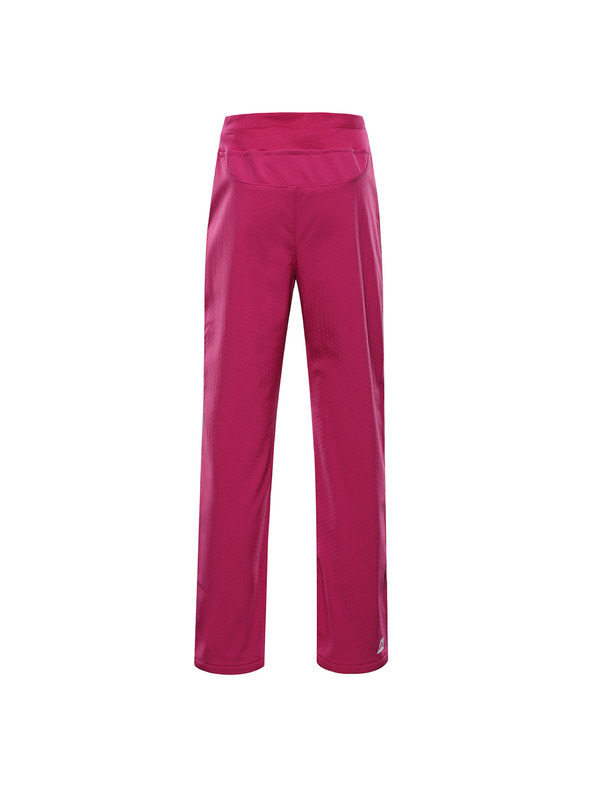 ALPINE PRO Gyermek softshell nadrág ALPINE PRO ZORTO 2 fukszia piros