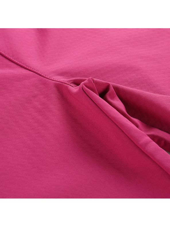 ALPINE PRO Gyermek softshell nadrág ALPINE PRO ZORTO 2 fukszia piros