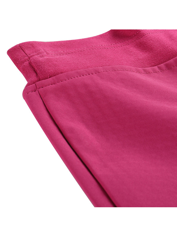 ALPINE PRO Gyermek softshell nadrág ALPINE PRO ZORTO 2 fukszia piros