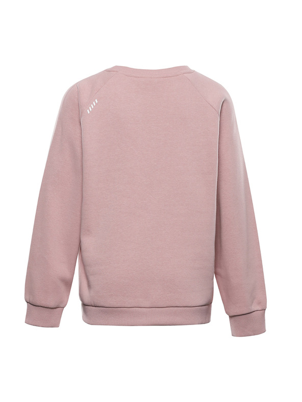 ALPINE PRO Gyermek pamut pulóver ALPINE PRO NEGGO pale mauve