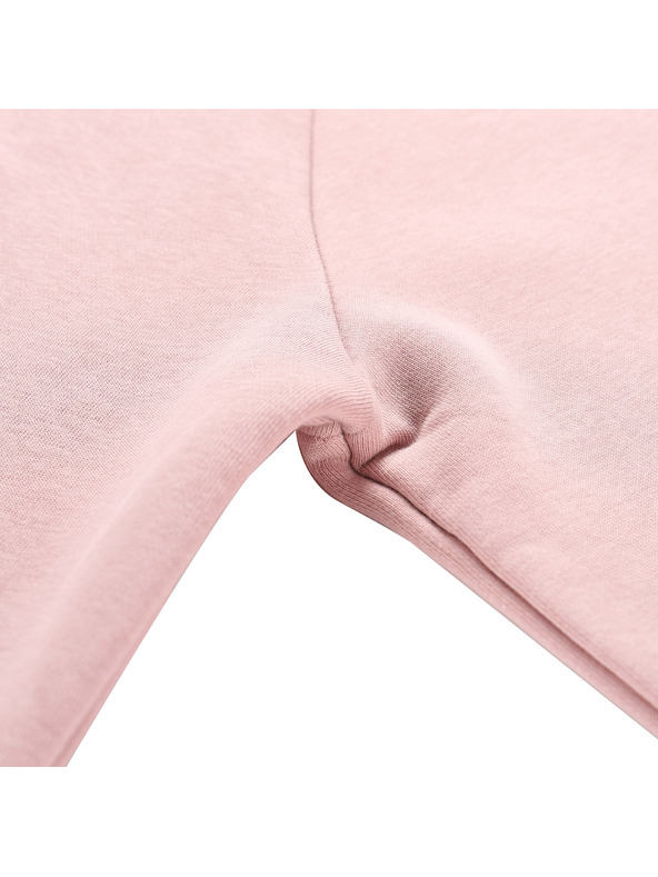 ALPINE PRO Gyermek pamut pulóver ALPINE PRO NEGGO pale mauve