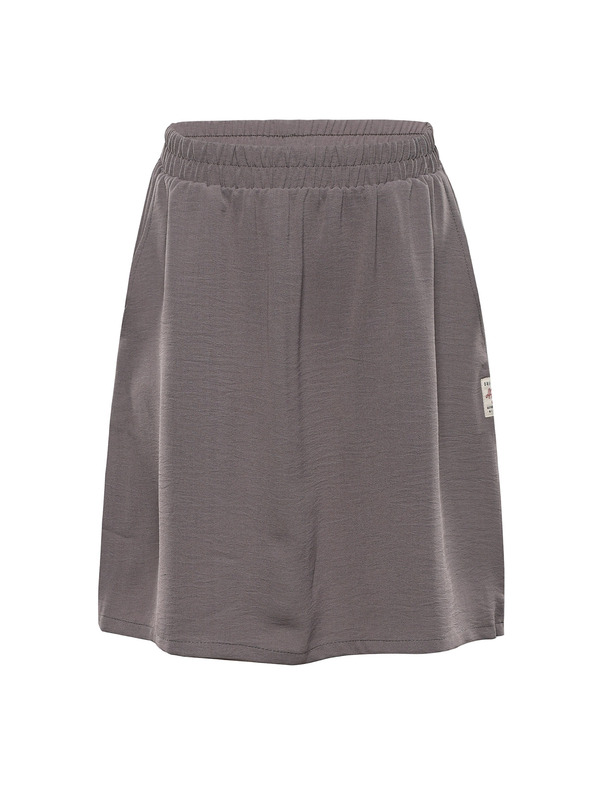 ALPINE PRO Gyermek szoknya ALPINE PRO MOMO driftwood