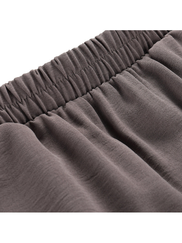 ALPINE PRO Gyermek szoknya ALPINE PRO MOMO driftwood