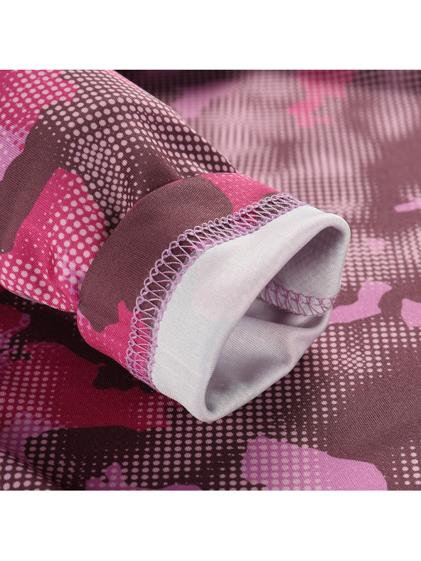 ALPINE PRO Gyerek gyorsan száradó póló ALPINE PRO HORMO fuchsia red verzió pc