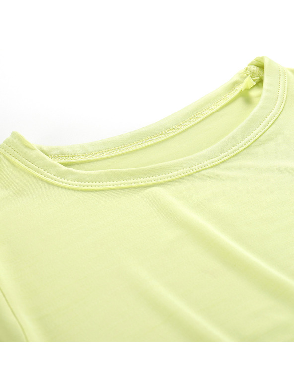 ALPINE PRO Gyerek gyorsan száradó póló ALPINE PRO MILDO 2 luminary green