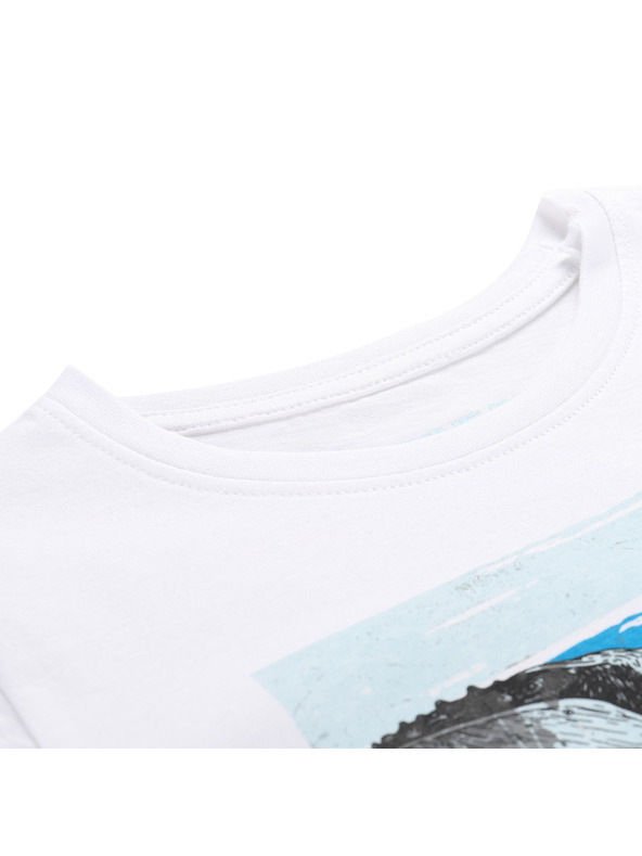 ALPINE PRO Gyermek póló organikus pamutból ALPINE PRO TERMESO 2 fehér változat pc