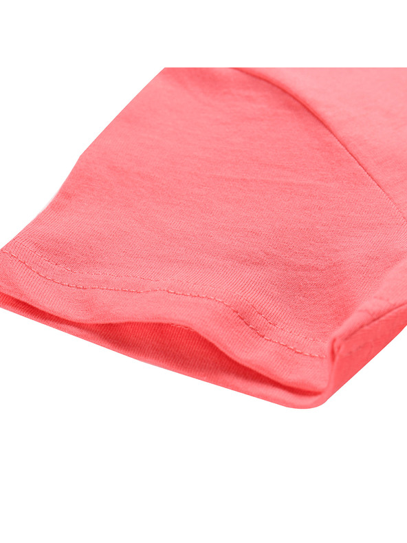 ALPINE PRO Gyermek póló organikus pamutból ALPINE PRO TERMESO 2 kalipszó korall változat pd