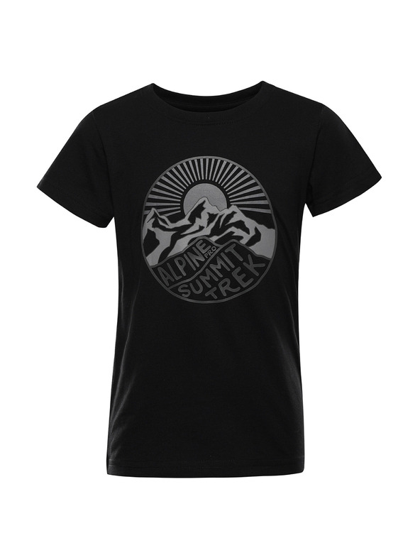 ALPINE PRO Gyermek gyorsan száradó póló ALPINE PRO REJO 2 fekete változat pb