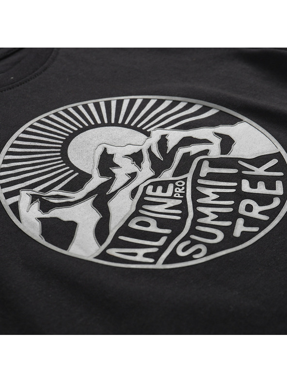 ALPINE PRO Gyermek gyorsan száradó póló ALPINE PRO REJO 2 fekete változat pb