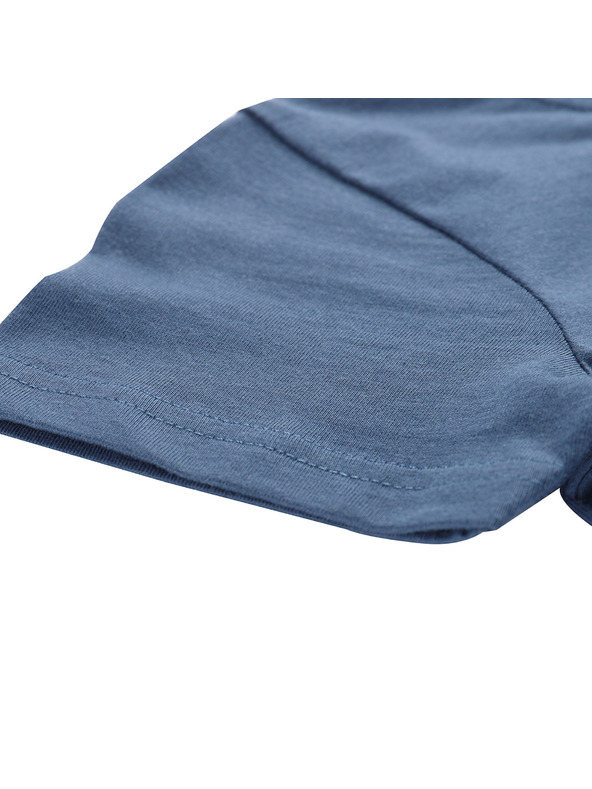 ALPINE PRO Gyermek póló organikus pamutból ALPINE PRO TERMESO 2 kék szárny sötétzöld változat pc