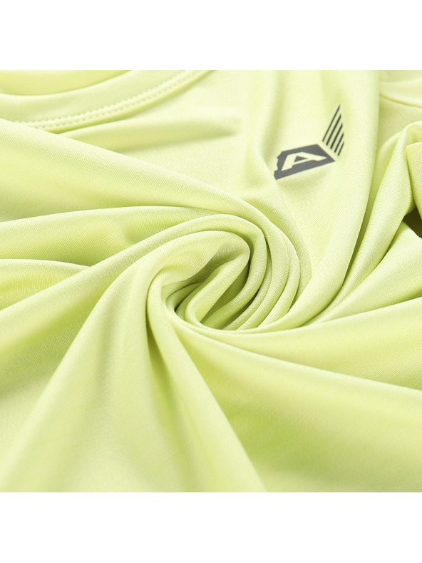 ALPINE PRO Gyerek gyorsan száradó póló ALPINE PRO BASIKO luminary green