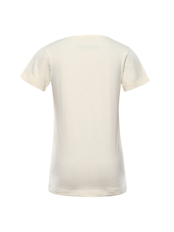 ALPINE PRO Gyermek pamut póló ALPINE PRO DORGO krém varianta pb